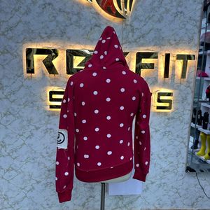 Recién llegado mejor precio más demandado Sudadera con cremallera Color rojo Mejor impreso hecho en fábrica precio barato sudaderas con capucha hombres sudaderas con capucha para hombres - Product Image 6