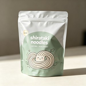 Fideos Bajos en Carbohidratos al por Mayor, Fideos Shirataki, Tagliatelle <span class=keywords><strong>de</strong></span> Konjac, Alimento Dietético, Pasta Sin Gluten - Product Image 1