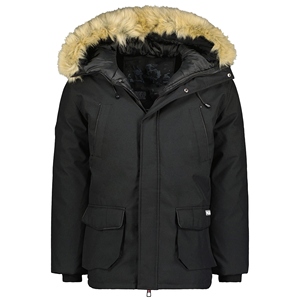Parka d'hiver pour homme très vendue, col montant, réversible, imperméable, respirante, capuche amovible, options grandes tailles, service OEM - Product Image 1