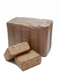 Briquetas de Madera Natural de Pino, Roble y Acacia, Leña en Forma de Bastón y Aserrín, Empacadas en Bolsa para la Venta - Product Image 2