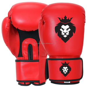 Venta al por mayor profesional 8oz PU guantes de boxeo de cuero de alta calidad para el entrenamiento y la perforación logotipo personalizado aceptado - Product Image 3