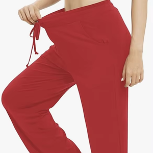 Pantalons de jogging amples pour femmes, unisexe, en molleton, avec cordon de serrage, vente en gros directe d'usine, logo personnalisé, Bangladesh - Product Image 1