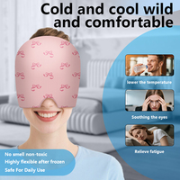 Casquette de soulagement des migraines avec compresse de gel chaude/froide pour apaiser les maux de tête et soulager la douleur