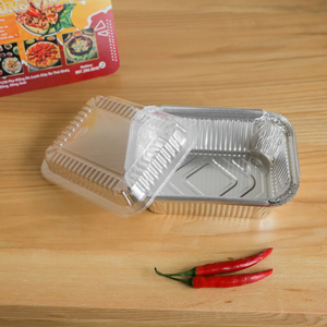 800ml Récipient Alimentaire Feuille d'Aluminium Plateau en Aluminium Jetable à Emporter Coffre-fort pour la Santé En Gros En Vrac Du Vietnam - Product Image 2