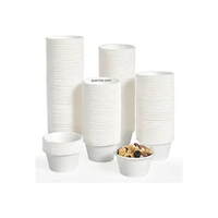 Hotselling 4oz Bagasse beker, sterk, biologisch afbreekbaar, milieuvriendelijk, wegwerp drinkgerei voor hotels, restaurants, afhaal, aanpasbaar