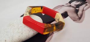 Brazaletes de resina de joyería de moda de la India brazaletes hechos a mano para mujeres y niñas aspecto clásico - Product Image 5