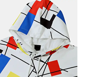 Sudadera con Capucha Personalizada con Impresión Completa, Ecológica, Transpirable, para Hombre, Diseño de Sudadera con Capucha, Impresión Digital - Product Image 2