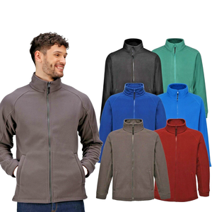 Custom Embroidery Stand Collar High Street Sherpa <b>Fleece</b> Jacket Breathable Premium Zip-Up Men's Winter Waterproof Letter - Product Image 5
