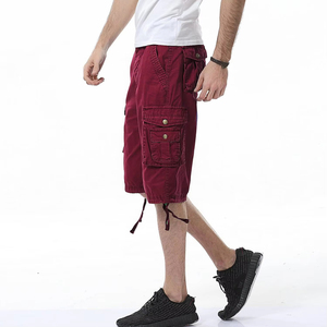 <b>Men's</b> Designer Twill Denim Cotton <b>Shorts</b> <b>Zip</b> Fly Cargo Pants Drawstring Hem Quick Dry Breathable Solid Pattern Mid High Street - Product Image 4