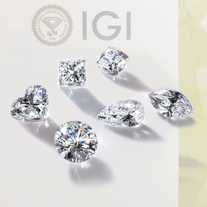 Diamants ovales de luxe de 5 carats, cultivés en laboratoire, certifiés IGI, clarté D E F, parfaits pour les bagues de fiançailles personnalisées et les créations de bijoux - Product Image 2
