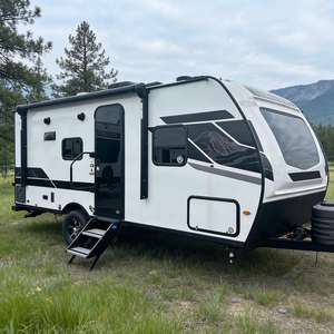 Nuevo Diseño 2025 de Alta Calidad, Remolque de Viaje Todoterreno para Acampar al Aire Libre, Mini Caravana Tipo Lágrima, Remolque RV - Product Image 4