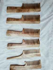 Peignes à fil en tissu écologiques et durables, forme ovale, 11,5 cm, pour les fournisseurs de fils et de fibres, les magasins de tricot et la revente - Product Image 4