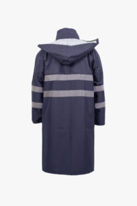 Impermeable Ligero y Cómodo, Cortavientos, con Tiras Reflectantes, Gabardina Plegable para Trabajo, Aire Libre y Camping - Product Image 3