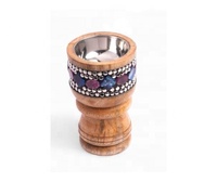Nouveau brûleur d'encens Bakhoor en bois d'acacia et résine époxy 2027, design personnalisable, parfum d'ambiance pour la maison, style Ramadan Moyen-Orient Inde