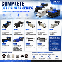 Printer DTF Digital Epson I3200 Ukuran Besar 1200mm 5 atau 8 Head dengan Tinta Pigment untuk Mesin Cetak Kaos