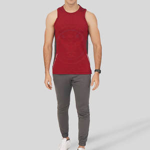 Diseña Tus Propias Camisetas sin Mangas Personalizadas para Hombre - Poliéster/Algodón Felpa Transpirable y de Secado Rápido Estilo Casual - Product Image 5