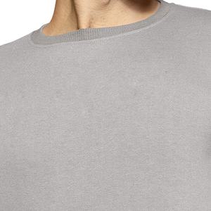 Jersey estilo liso-gris sudadera 100% poliéster transpirable sostenible de secado rápido a prueba de viento impermeable antiarrugas - Product Image 3