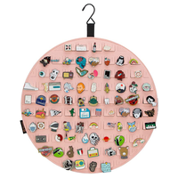 Présentoir mural en feutre pour badges, épinglettes, souvenirs, broches et épingles à revers – Vente en gros