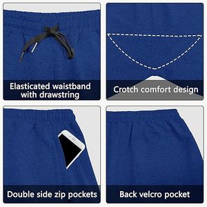 Custom Summer Men's <b>Gym</b> Shorts Solid Color Compression Workout Shorts with 5 Inch Inseam for Running <b>Biking</b> & Casual Athletes - Product Image 3