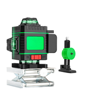 Niveau laser vert DIY 2026 en promotion, support de carrelage rotatif 4D, outil de construction 360°, batterie Li-Ion mini, auto-nivelant électronique