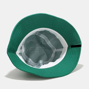 Venta al por mayor sombreros de cubo con logotipo personalizado bordado impresión adultos al aire libre liso cubo pescador sombrero para hombres mujeres - Product Image 2