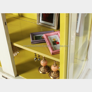 Serie de Armarios para Ropa 5003, Diseño Elegante con Puertas de Vidrio Transparente, Hechas de Madera de Caoba de Alta Calidad - Product Image 4