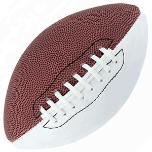 Ballon de football américain taille officielle en cuir avec logo imprimé personnalisé 2025 prix de gros bon marché - Product Image 5