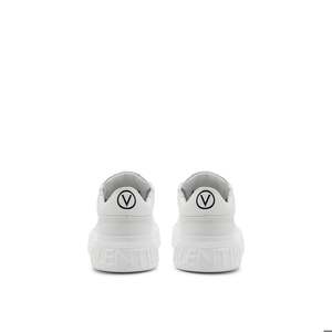 Rey VLogo Retro <b>Sneaker</b> High Top Lighted Walking <b>Shoes</b> Summer Winter Autumn Comfortable Calfskin Upper Italian Made Contrasting - Product Image 2