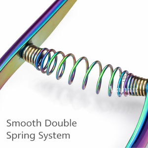 Coupe-cuticules professionnel arc-en-ciel en acier inoxydable, coupe-ongles ultra-affûté, tondeuse à doigts à double ressort, outil de manucure - Product Image 3