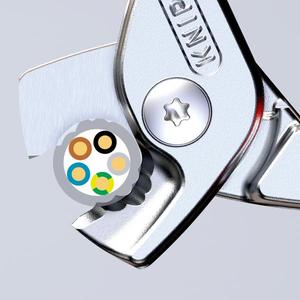 Cisailles à câbles Knipex 1000V StepCut avec poignées multi-composants isolées - Product Image 3