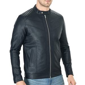 เสื้อแจ็กเก็ตหนังแท้ของผู้ชายสำหรับแข่งรถเสื้อแจ็คเก็ตหนังแท้ของผู้ชายใส่สบายชิ้นใหญ่ที่2025 - Product Image 3
