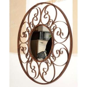 Marco de hierro superventas con trabajos antiguos y diseño elegante para decoración del hogar de inspiración vintage con acabado recubierto de polvo negro - Product Image 6