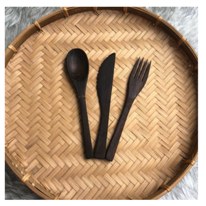 Cuillère en bois durable du Vietnam Logo de marque personnalisé idéal pour une utilisation écologique dans la cuisine - Product Image 1