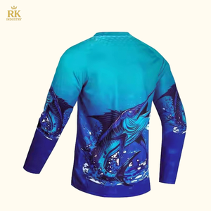 Camisa de Pesca Ligera con Protección Solar, Transpirable y de Secado Rápido para Hombre, Precio de Fábrica - Product Image 6