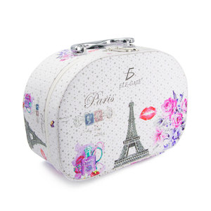 Trousse de Toilette Portable 3 Pièces avec Miroir, Grande Capacité, Étui Cosmétique Personnalisable avec Logo pour Rangement de Maquillage - Product Image 4