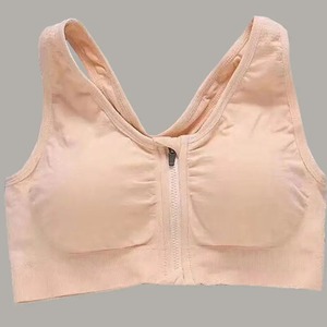 Sujetador deportivo con cremallera frontal, chaleco deportivo para correr, absorbente de golpes, transpirable, para Yoga, Sujetador deportivo para mujer, Sujetador Push Up para mujer, - Product Image 4