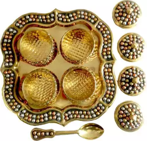 Nuevo estilo árabe Eid Ramadan regalos Acacia madera madre de perla incrustaciones bandeja de Ramadán de alta calidad última bandeja de fregona de grabado de madera - Product Image 6