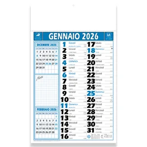 Calendrier mural promotionnel personnalisé 2026 - Product Image 1