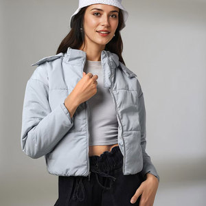 Best Selling Warm Winter Women Hooded Bubble Puffer Down <b>Jacket</b> Women Custom Windbreaker Bubble Down <b>Camo</b> Puffer <b>Jackets</b> - Product Image 5