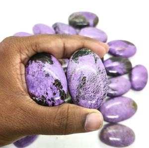 Vente en gros de pierres de palmier naturelles, atlantasite, cristal de guérison, pierre précieuse de soulagement du stress, approvisionnement en vrac pour cadeau de spa et de bien-être - Product Image 4