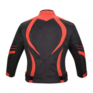 OEM nueva motocicleta personalizada Unisex carreras invierno chaqueta de cuero a prueba de viento aventura montar transpirable manga completa peso ligero - Product Image 1