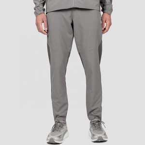 Chándal de dos piezas personalizado para hombre, cortavientos, pantalones apilados con cremallera, lona ligera, estilo informal - Product Image 1