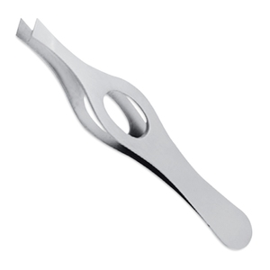 แหนบถอนคิ้วที่แม่นยำเป็นเหล็กสแตนเลสที่ใช้สำหรับถอนขนและจัดทรงได้ง่าย - Product Image 1