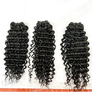 ชุดต่อผมมนุษย์สำหรับต่อผมมนุษย์ผมลอนลึกจากอินเดียบริสุทธิ์จัดเรียงตามหนัง - Product Image 3