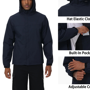 Custom Men Softshell Jacket Windproof Waterproof Plus Size Outdoor Sport Coat <b>Camping</b> Hiking Riding <b>Windbreaker</b> Softshell Jacket - Product Image 4