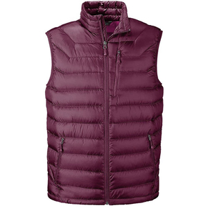 Chaleco acolchado de invierno cálido y ligero informal para hombre, chaqueta de exterior sin mangas personalizada con bolsillo frontal y chaleco hinchado - Product Image 3