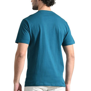 Camiseta de Manga Corta para Hombre, 100% Algodón, Talla Estadounidense, Alta Calidad, Ideal para Uso Casual, Impresión de Logotipo Personalizado Disponible, Directo de Fábrica - Product Image 4