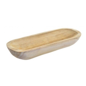 Bol à pâte en bois mangue avec support couleur naturelle haute qualité pour la maison restaurants ustensiles de cuisine vaisselle de table bols longs - Product Image 2