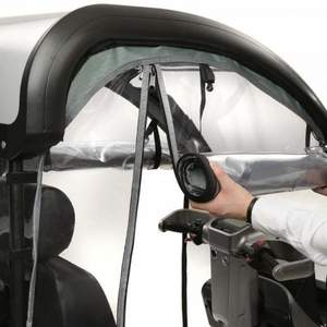 Nouveau scooter de mobilité TGA Breeze S4 Hard Top Canopy, 8 mph, tout-terrain, classe 3, autonomie de 20 miles, style moto, pour personnes handicapées - Product Image 4