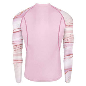 ชุดเสื้อแรชการ์ด MMA แบบรัดรูปพิมพ์ลายแบบถ่ายเทความร้อนได้ทั้งชายและหญิง100% โพลีเอสเตอร์เป็นมิตรกับสิ่งแวดล้อมแบบกำหนดเอง - Product Image 2